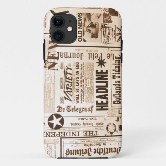 新聞 Case-Mate iPhoneケース (裏面)