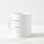 新職おめでとう エンプロイー コーヒーマグカップ (正面左)