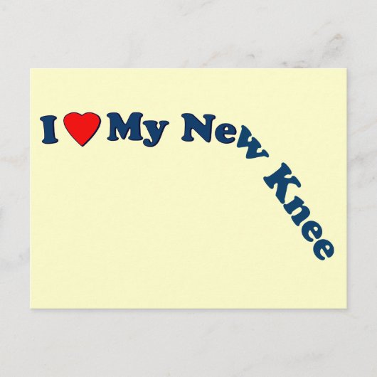 新膝が好き ポストカード (正面)