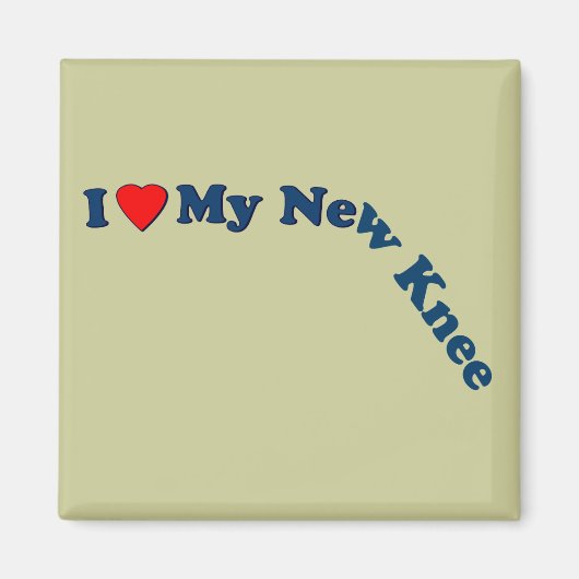 新膝が好き マグネット (正面)