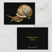 新興カタツムリATC 名刺 (正面/裏面)