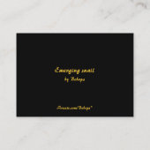 新興カタツムリATC 名刺 (裏面)