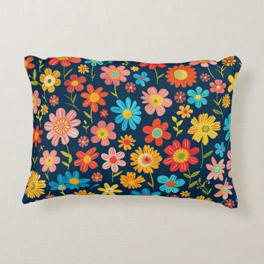 新花エナジーアクセント枕 アクセントクッション (裏面)