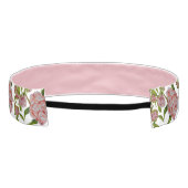 新芽を出す牡丹をヘッドバンドで アスレチックヘッドバンド (裏面)