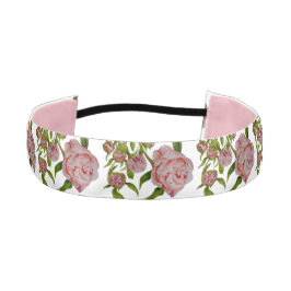 新芽を出す牡丹をヘッドバンドで アスレチックヘッドバンド