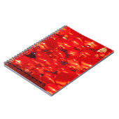 新華人向けの伝統的な赤いちょうちん ノートブック (左側)