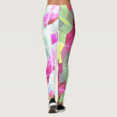 新規だが擦り切れた外観 レギンス (裏面)