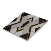 新規アールデコダイヤモンドスタイルセラミックス タイル (側面)