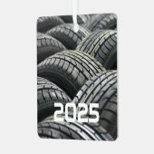 新規タイヤオーナメント メタルオーナメント (正面左)