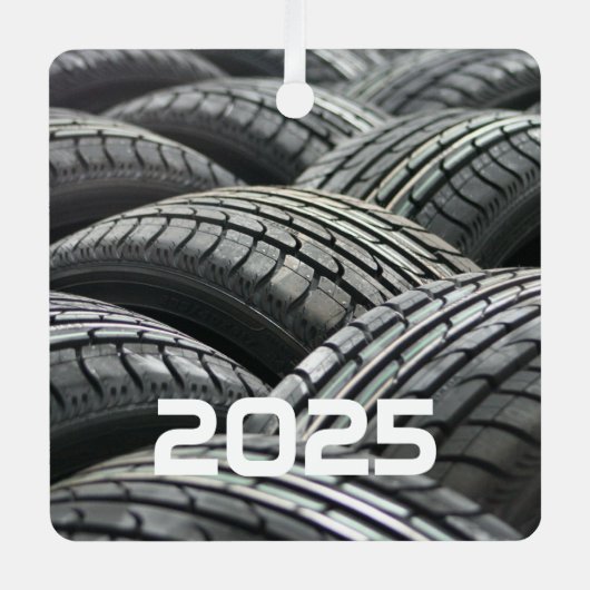 新規タイヤオーナメント メタルオーナメント (正面)
