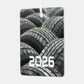 新規タイヤオーナメント メタルオーナメント (正面左)