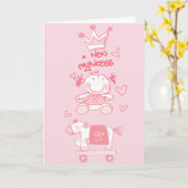 新規プリンセス カード (黄色い花)