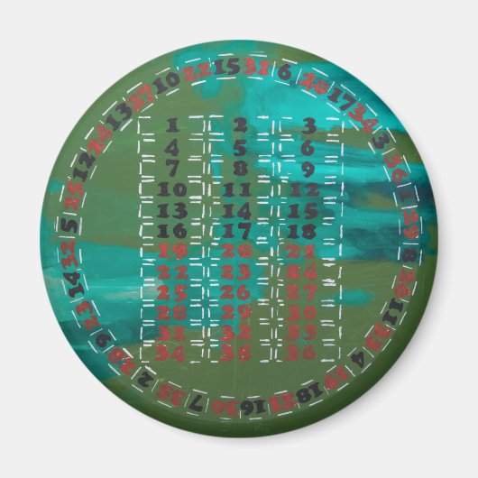 新規ルーレットモデル マグネット (正面)