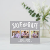 新規レトロ | セーブ・ザ・デート案内 案内ポストカード (スタンド正面)