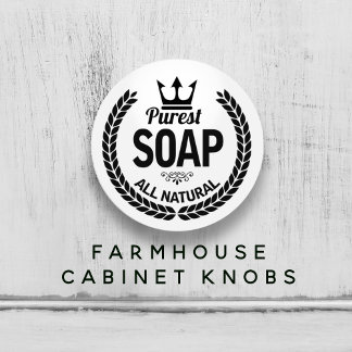 新規ヴィンテージソープロゴリース浴室セラミックノブ セラミックノブ