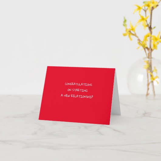 新規人間関係 カード (黄色い花)