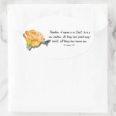 新規作成 楕円形シール (バッグ)