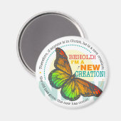 新規創造バタフライマグネット マグネット (正面/裏面)