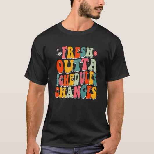 新規外注計画変更新学期Groovy Tシャツ (正面)