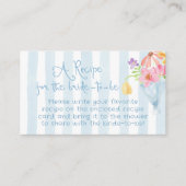 新規市場からのお洒落レシピ エンクロージャーカード (正面)