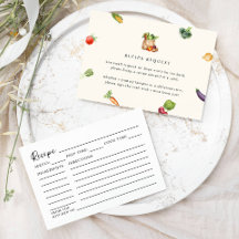 新規市場からのレシピ要求ブライダルシャワー