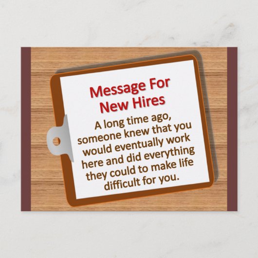 新規採用 ポストカード (正面)