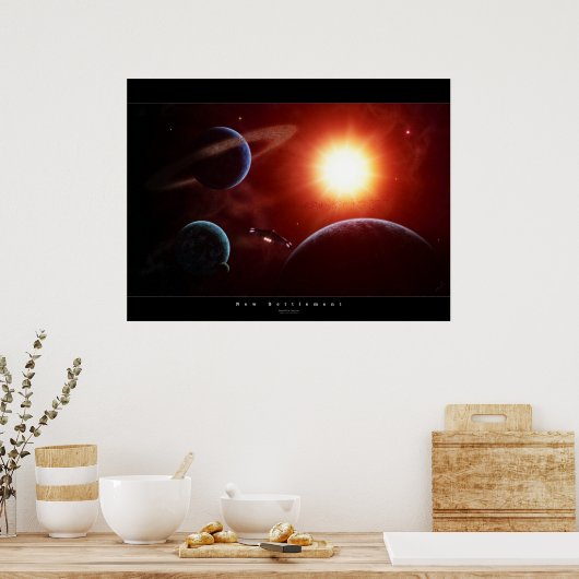 新規決済 ポスター (キッチン)