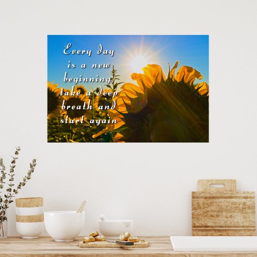 新規開始 ポスター (キッチン)