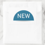 新規 長方形シール (バッグ)