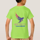 新規《鳥》ハヤブサ2 Tシャツ (裏面)