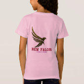 新規《鳥》ハヤブサ3 Tシャツ (裏面)