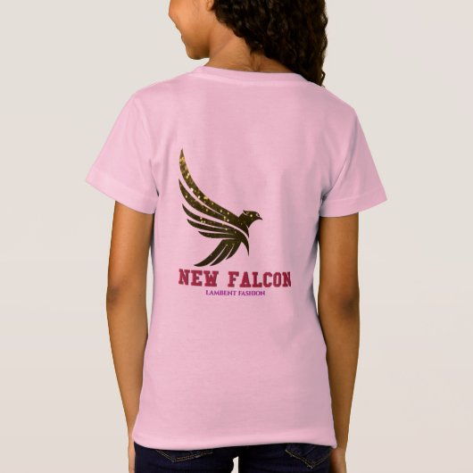 新規《鳥》ハヤブサ3 Tシャツ (裏面)