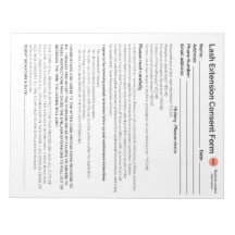 *新規* Lash Consent型枠メモ帳