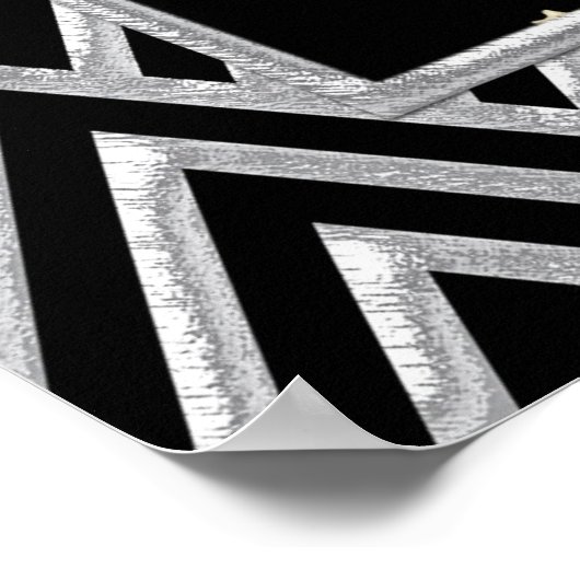 新規ERTEデザイン（星） ポスター (角)