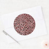 新規Leopardテクスチャ13 ラウンドシール (封筒)