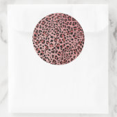 新規Leopardテクスチャ13 ラウンドシール (バッグ)