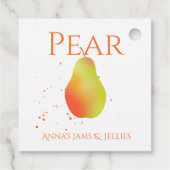 新規Pear製品ラベル文字列ラベル フェイバータグ (裏面)