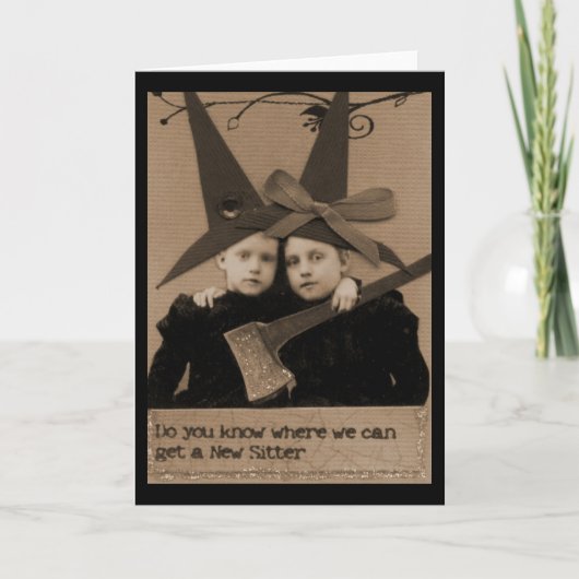 新規SItter カード (正面)