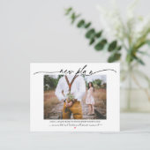 新計画書結婚の延期 ポストカード (スタンド正面)