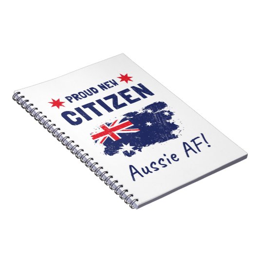 新誇りを持ったしいオーストラリア国民、市民権の儀式 ノートブック (右側)