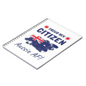 新誇りを持ったしいオーストラリア国民、市民権の儀式 ノートブック (左側)