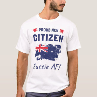 新誇りを持ったしいオーストラリア国民、市民権の儀式 Tシャツ