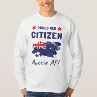 新誇りを持ったしいオーストラリア国民、市民権の儀式 Tシャツ