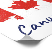 新誇りを持ったしいカナダ国民、市民権儀式 ポスター (角)