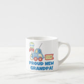 新誇りを持ったしいグランパカー男の子のプレゼント エスプレッソカップ (右)