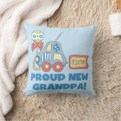 新誇りを持ったしいグランパカー男の子のプレゼント クッション (ブランケット)