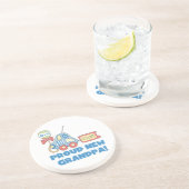 新誇りを持ったしいグランパカー男の子のプレゼント コースター (側面)