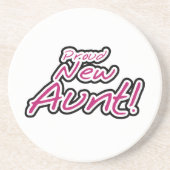 新誇りを持ったしい叔母Tシャツとギフト コースター (正面)