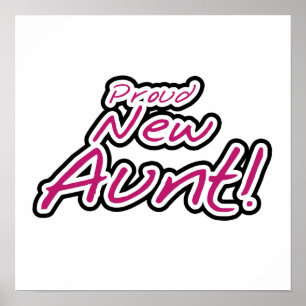 新誇りを持ったしい叔母Tシャツとギフト ポスター