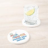 新誇りを持ったしい叔父の車それは男の子の贈り物だ コースター (側面)